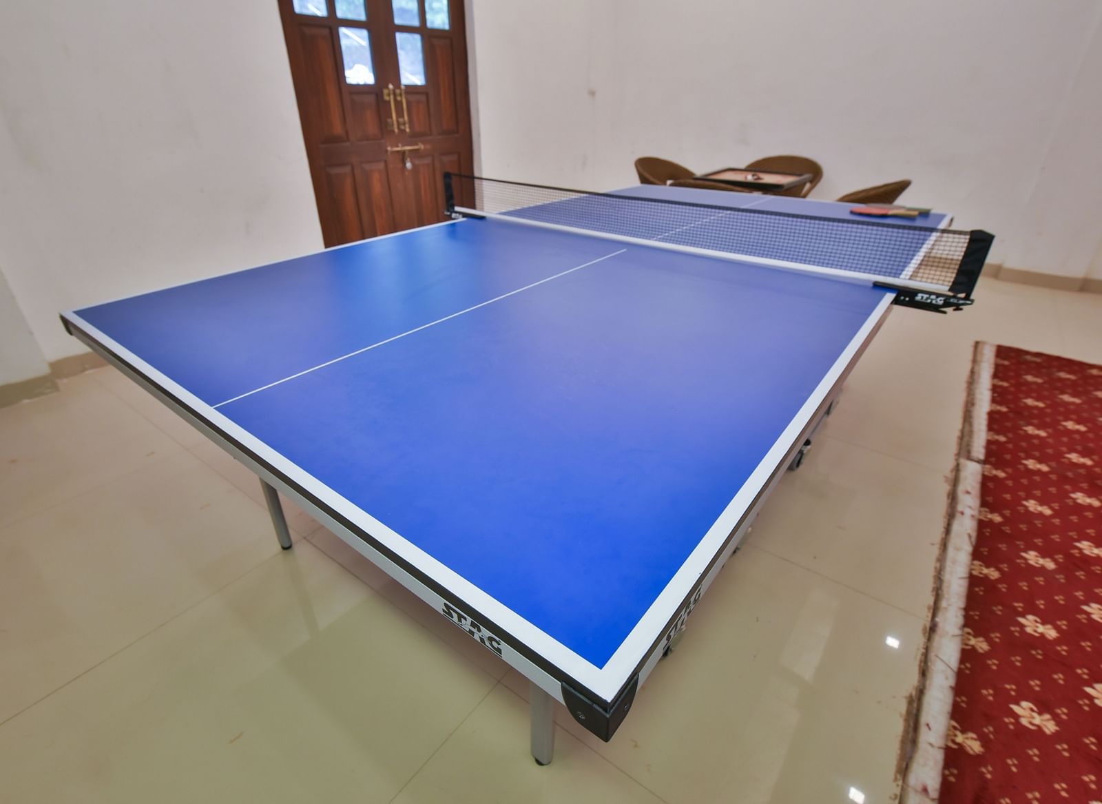 A table tennis table at DLS Highland Resort and Spa, Mussoorie.